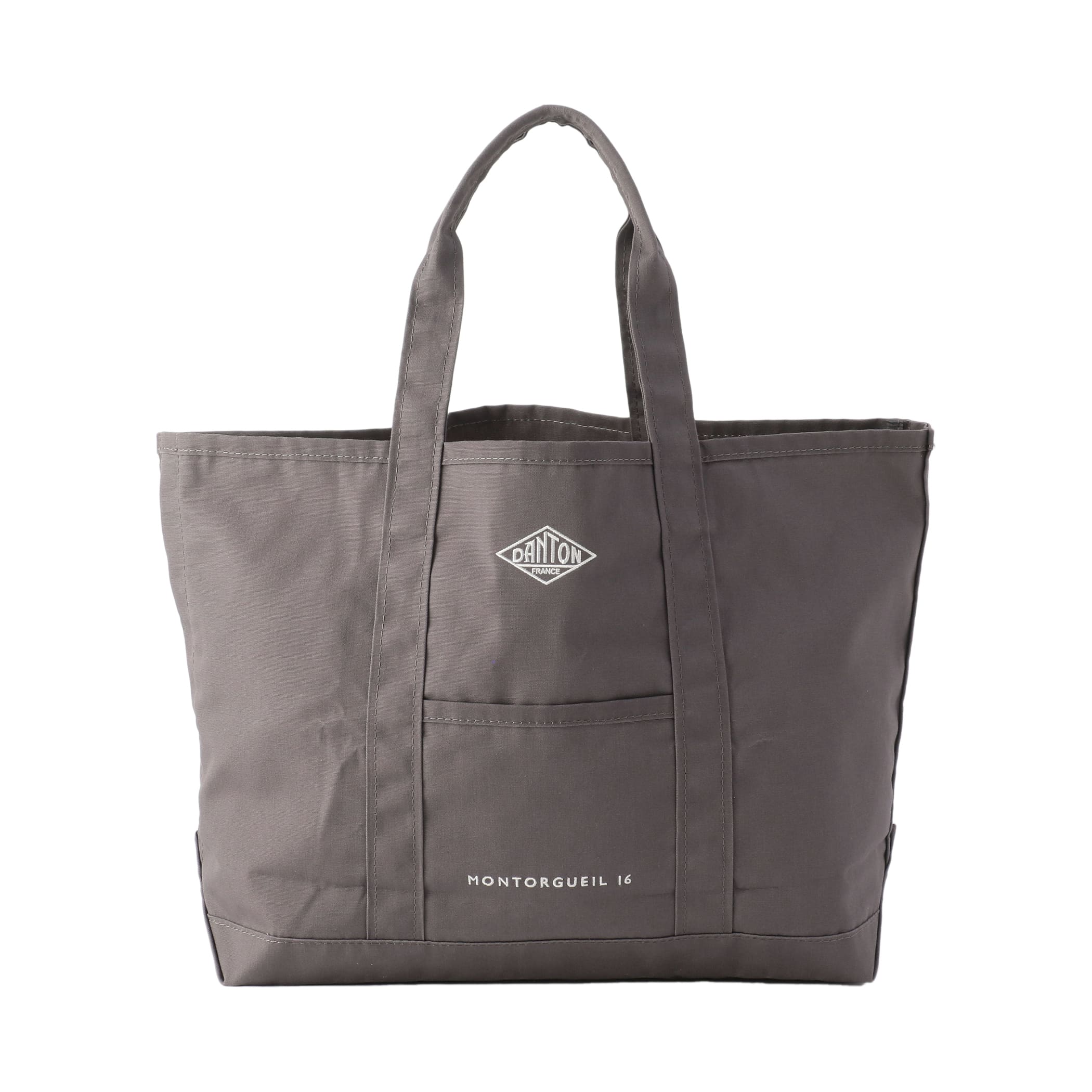 【DANTON 】キャンバスマルシェバッグ／グレー DANTON MONTORGUEIL - Canvas Marche Bag