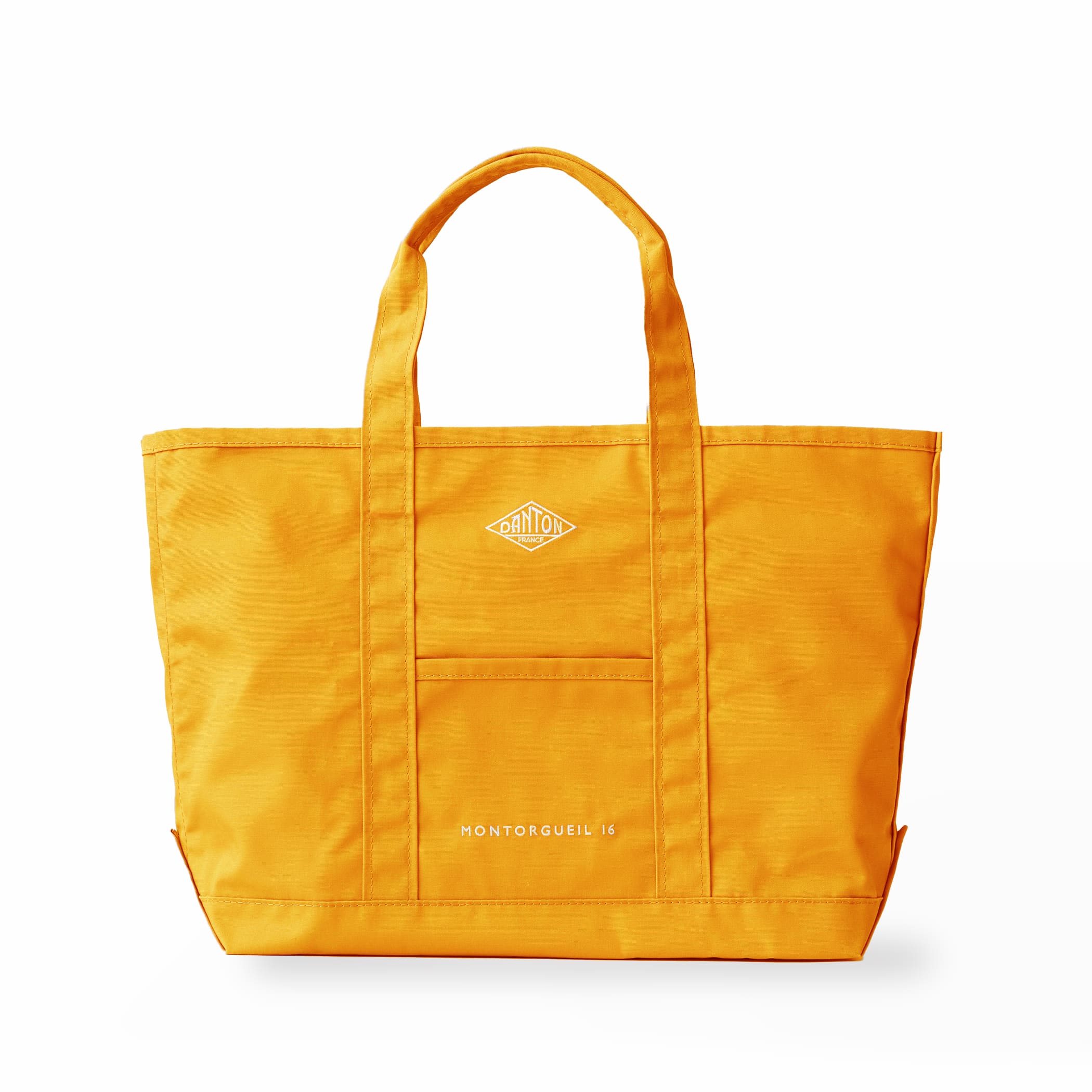 DANTONモントルグイユ トートバッグ　オレンジ DANTON MONTORGUEIL - Canvas Marche Bag