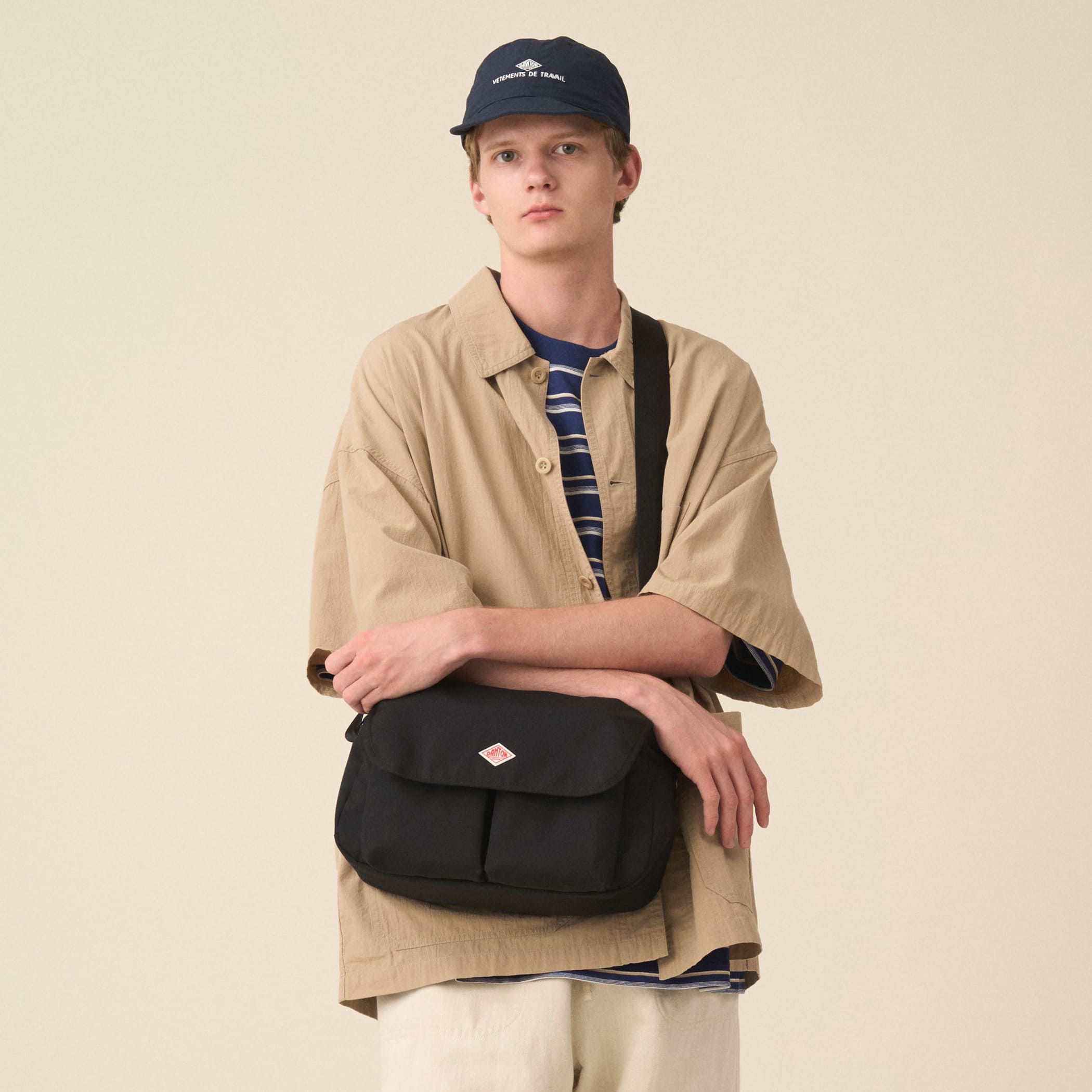 DANTON OBERKAMPF - Canvas Shoulder Bag