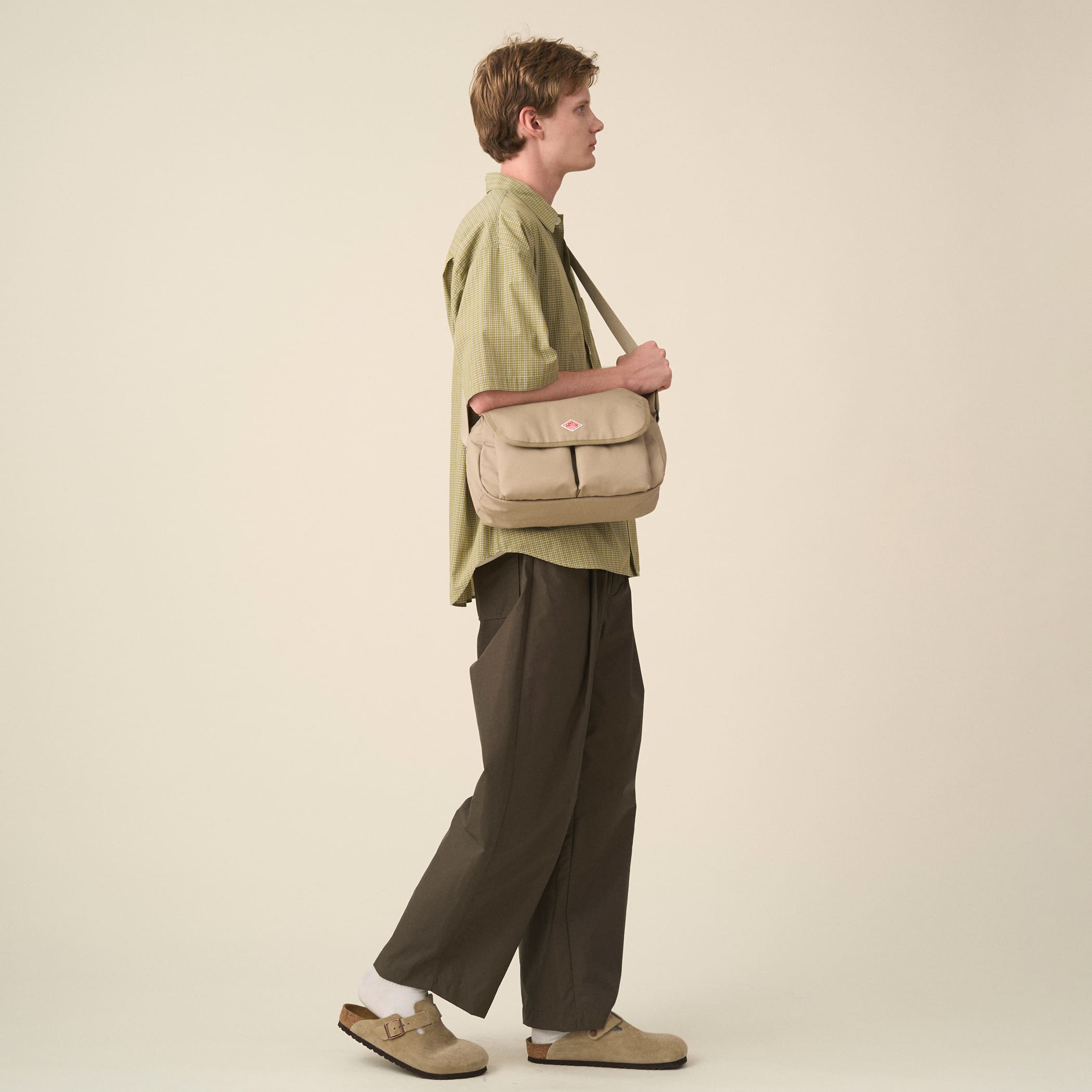 DANTON OBERKAMPF - Canvas Shoulder Bag