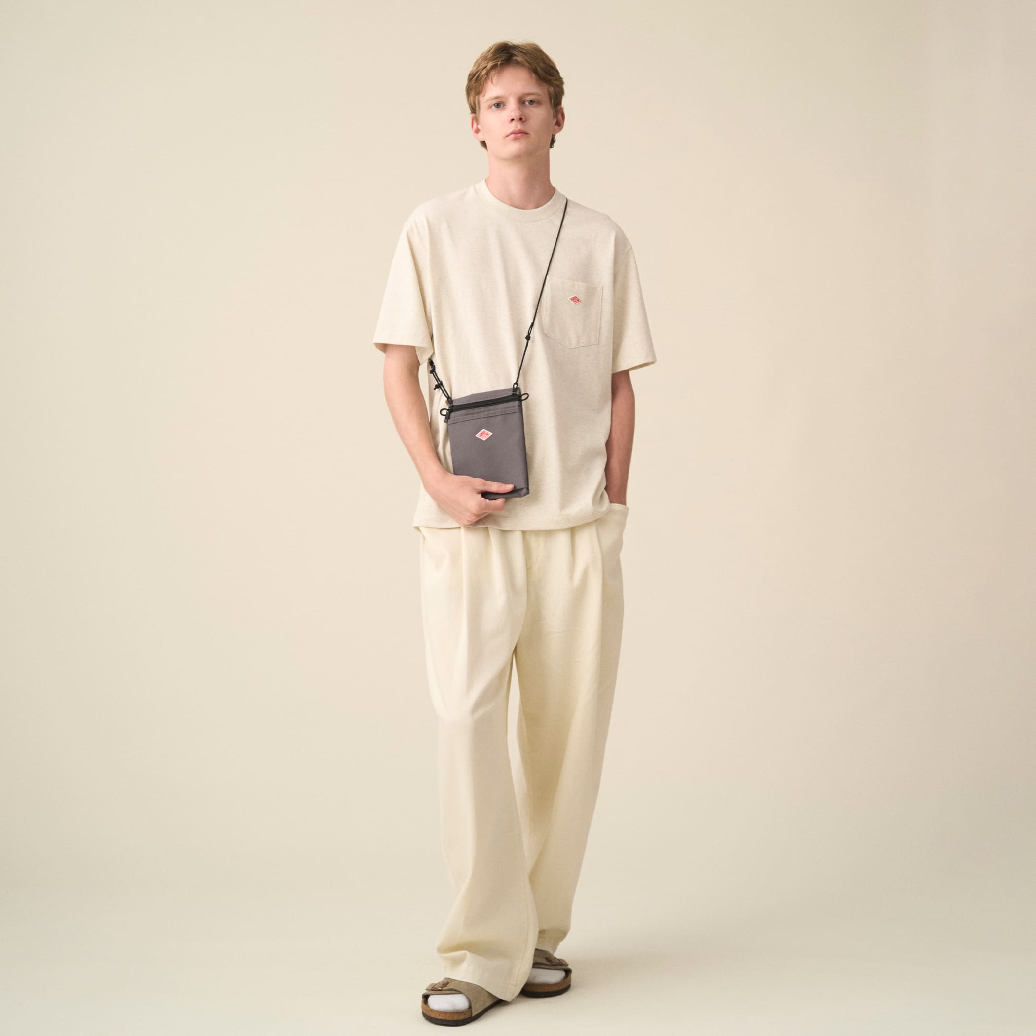 DANTON SAINT-DOMINIQUE - Canvas Shoulder Pouch