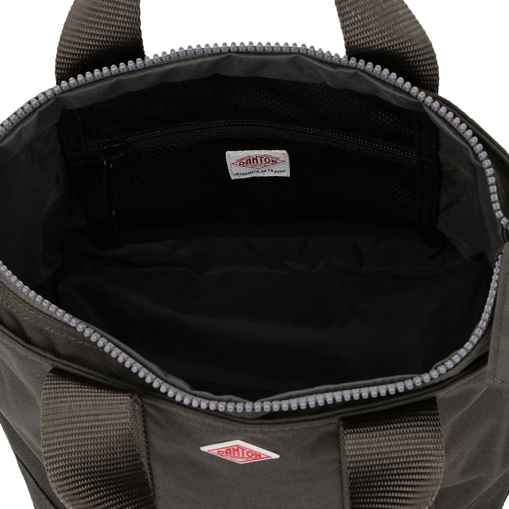 DANTON / CANVAS 2WAY TOTE BAG チャコール DANTON LE-MARAIS - CORDURA® Canvas 2way Tote Bag