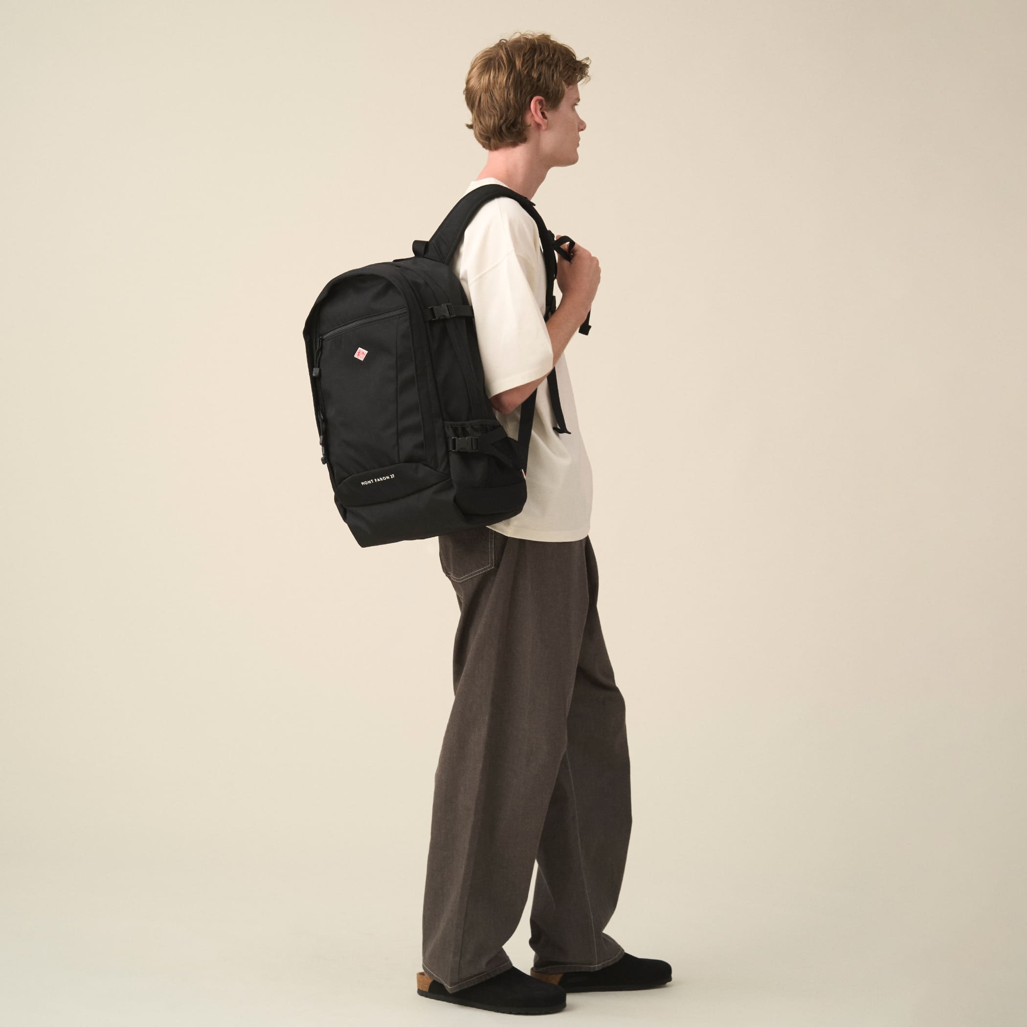 DANTON MONT FARON 27 - Polyester Twill Backpack DANTON MONT FARON 27 - Polyester Twill Backpack