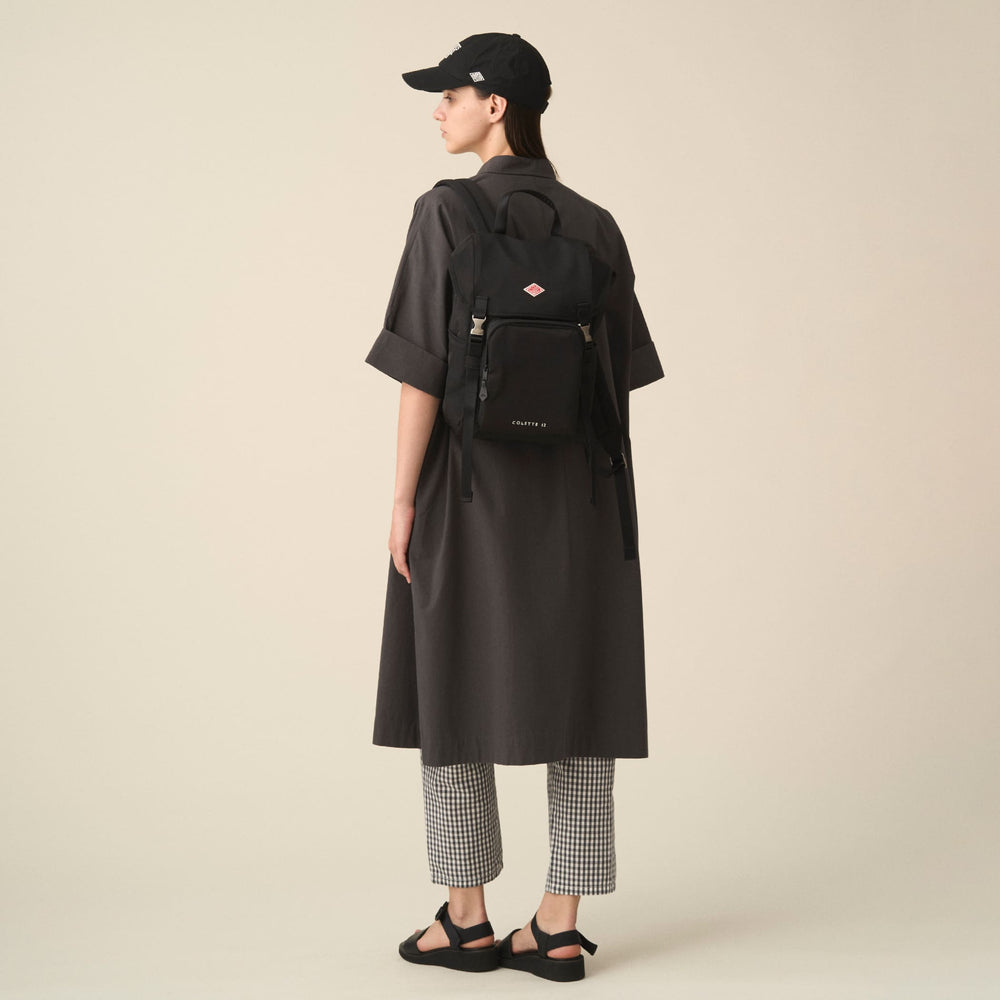 COLETTE 12 - Polyester Twill Flap Top Rucksack