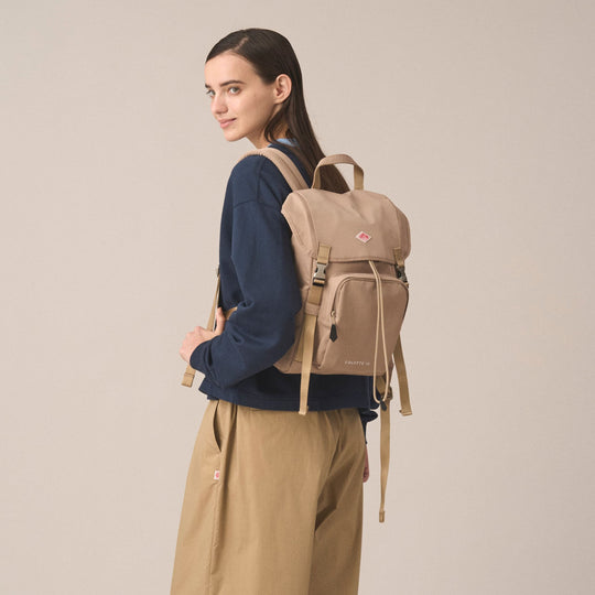 COLETTE 12 - Polyester Twill Flap Top Rucksack