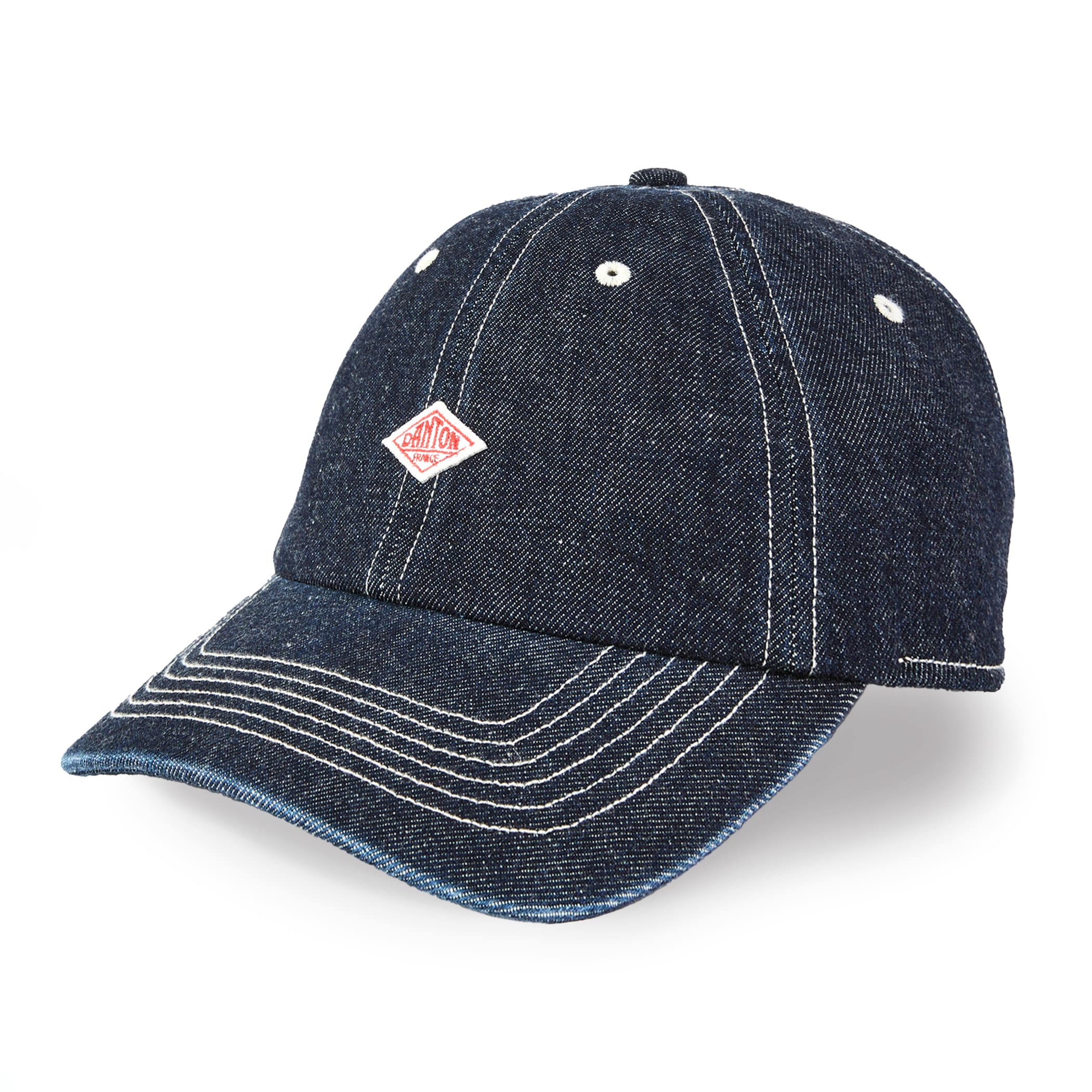 Color Denim 6 Panel Cap　BLACK FADE DANTON Denim 6-Panel Cap
