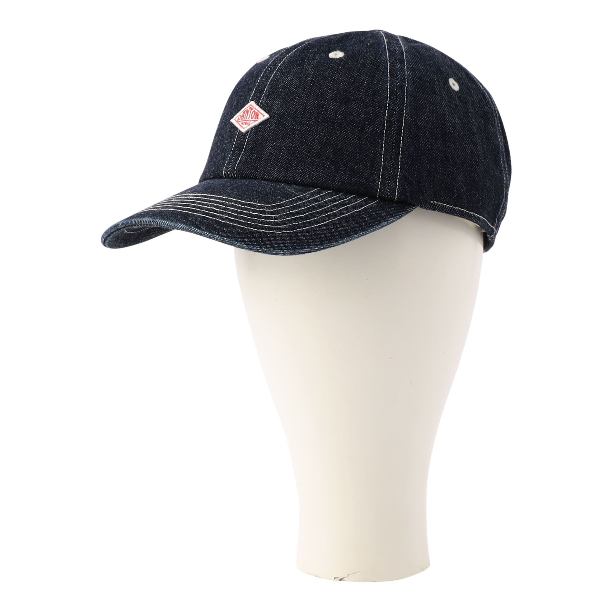 Color Denim 6 Panel Cap　BLACK FADE DANTON Denim 6-Panel Cap