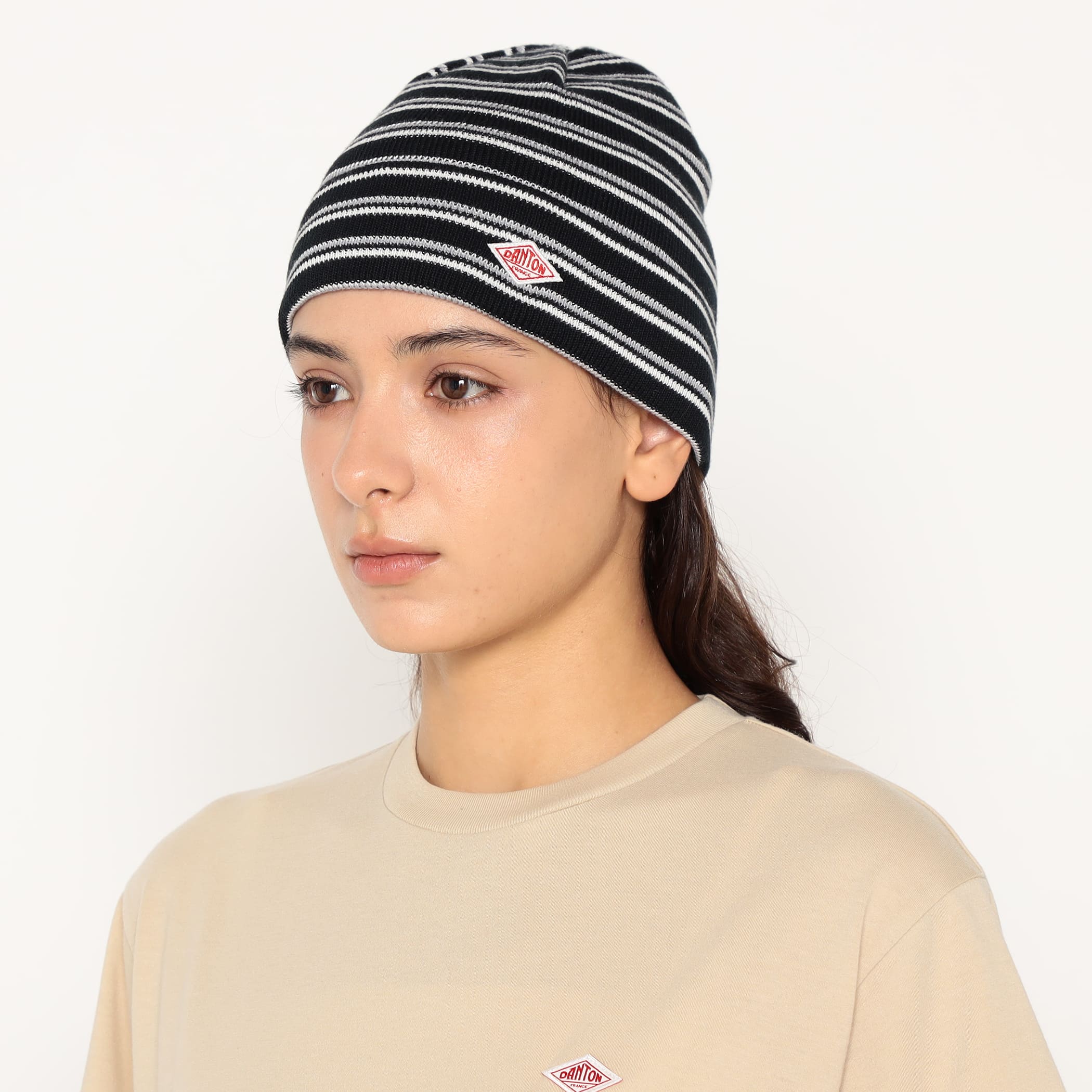 ダントン　あきあき DANTON Cotton Knit Beanie