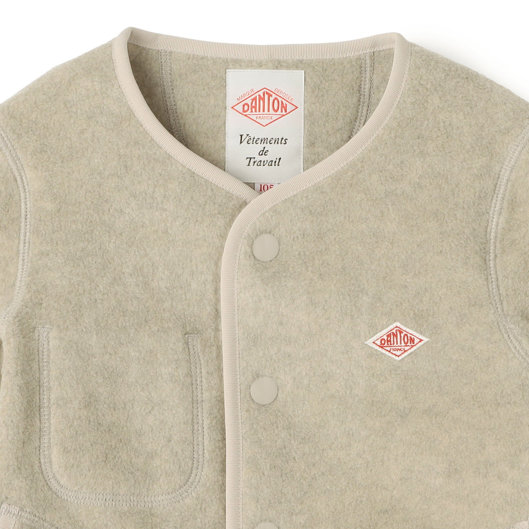 Kids' Fleece Collarless Jacket