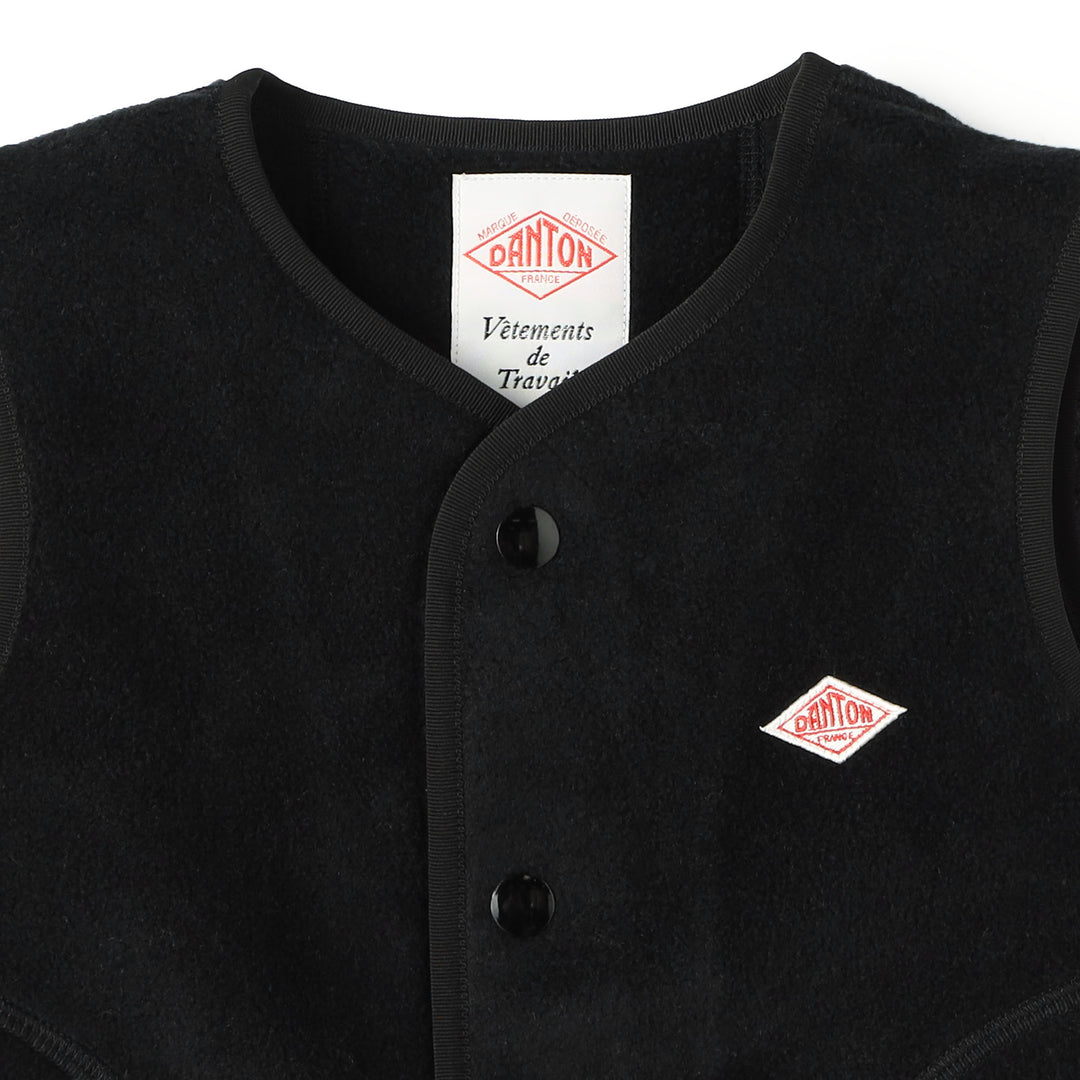 Kids' Fleece Collarless Vest