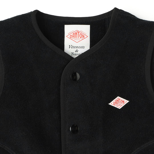 Kids' Fleece Collarless Vest