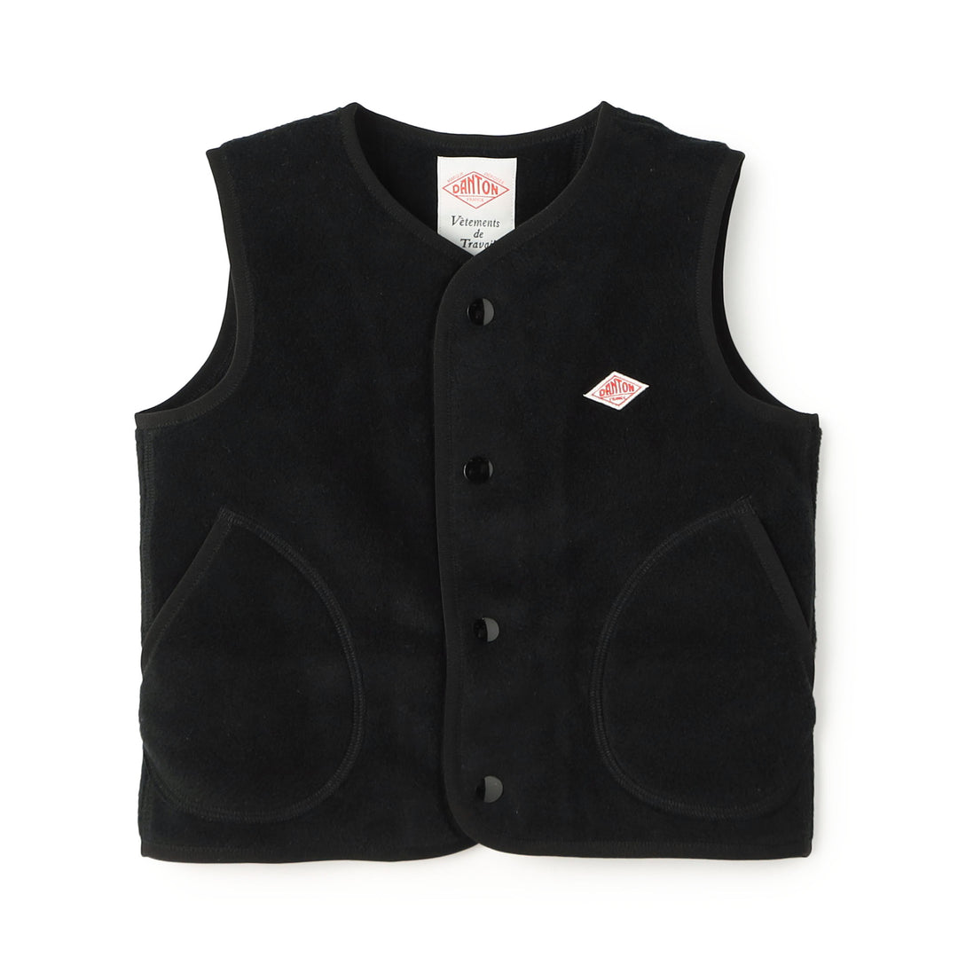 Kids' Fleece Collarless Vest