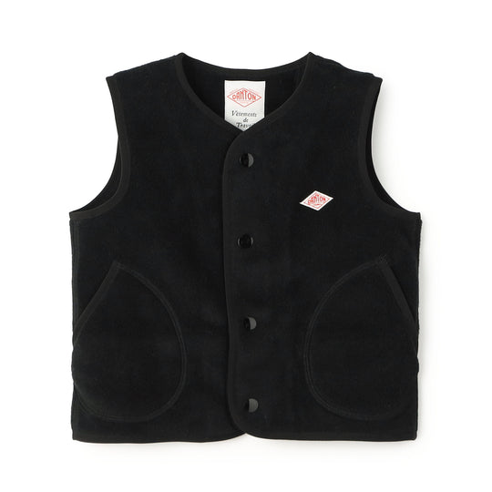 Kids' Fleece Collarless Vest