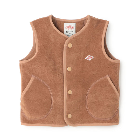 Kids' Fleece Collarless Vest