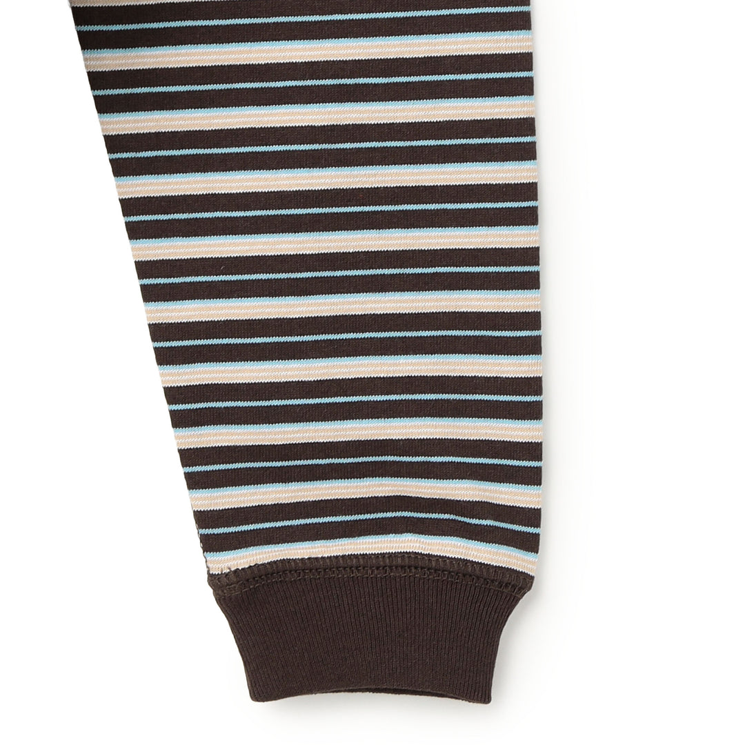 Kids' Long Sleeve Sweat T-Shirt Stripe