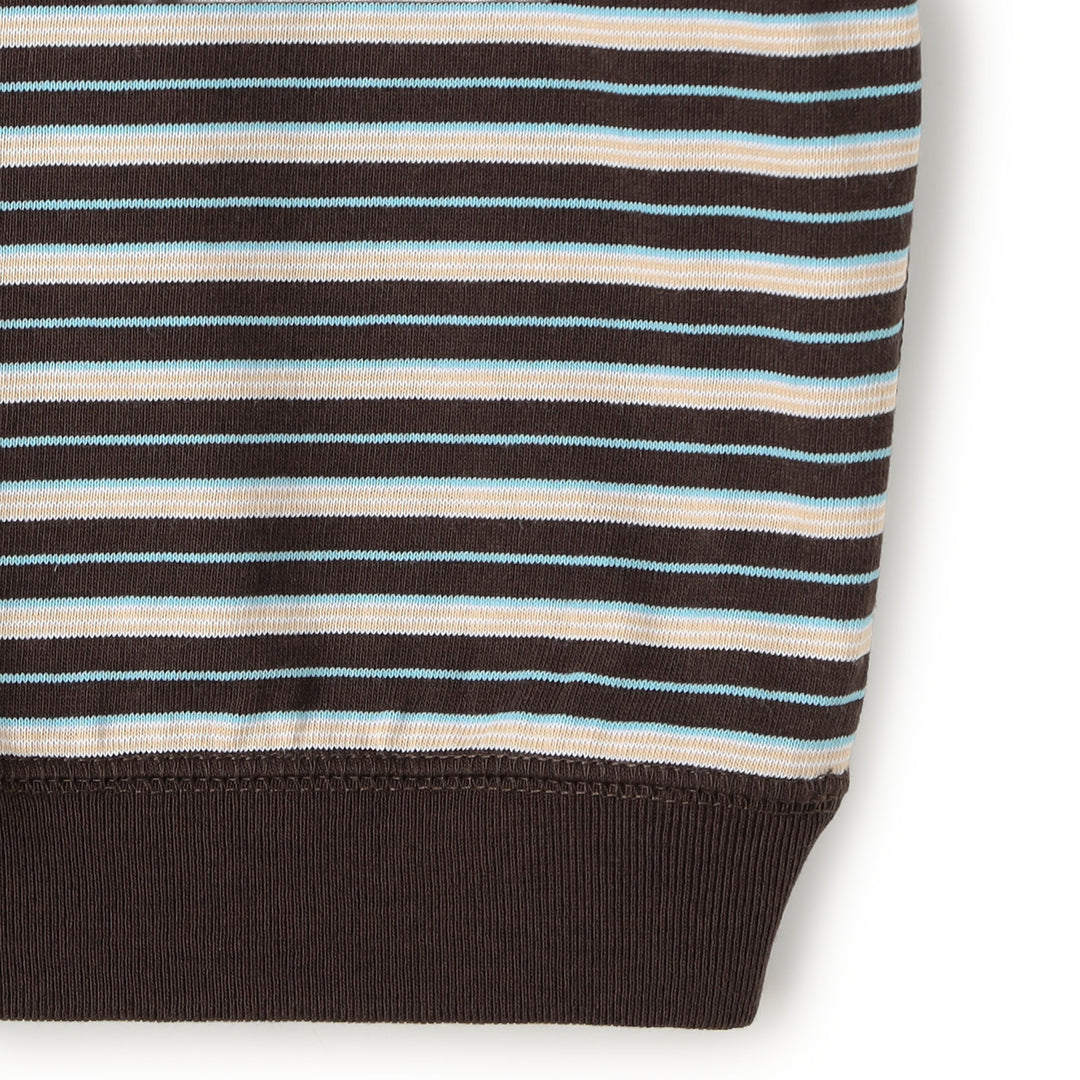 Kids' Long Sleeve Sweat T-Shirt Stripe