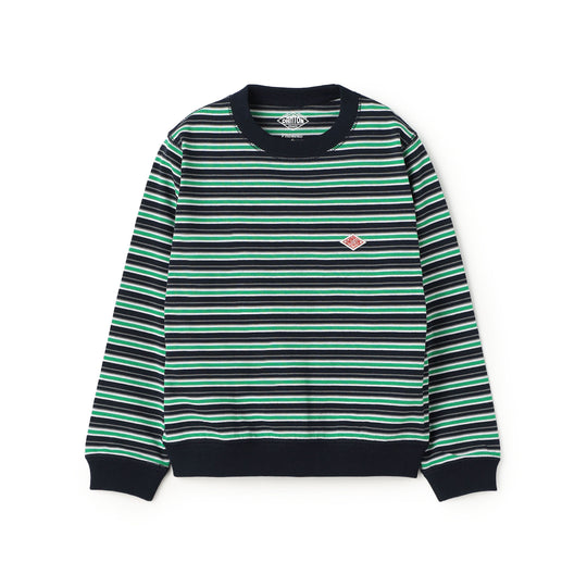 Kids' Long Sleeve Sweat T-Shirt Stripe