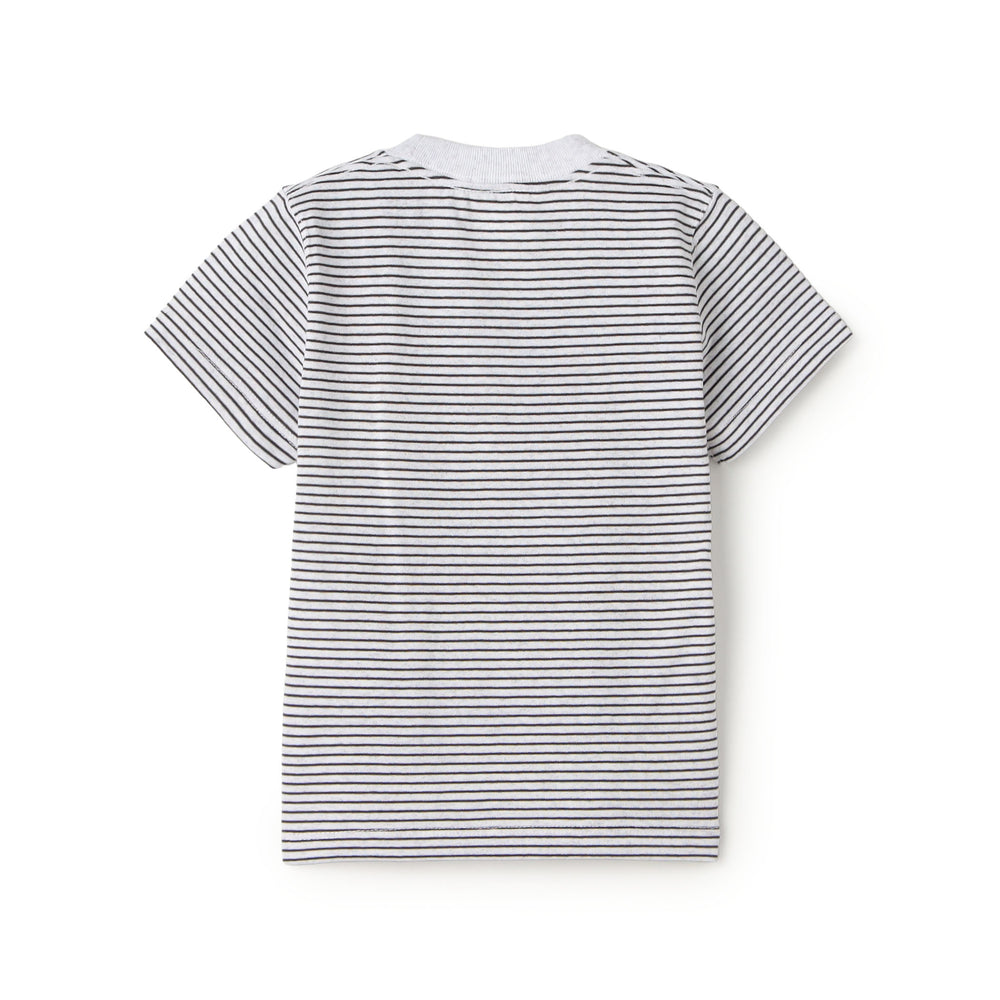 Kids' Short Sleeve Pocket T-Shirt Stripe