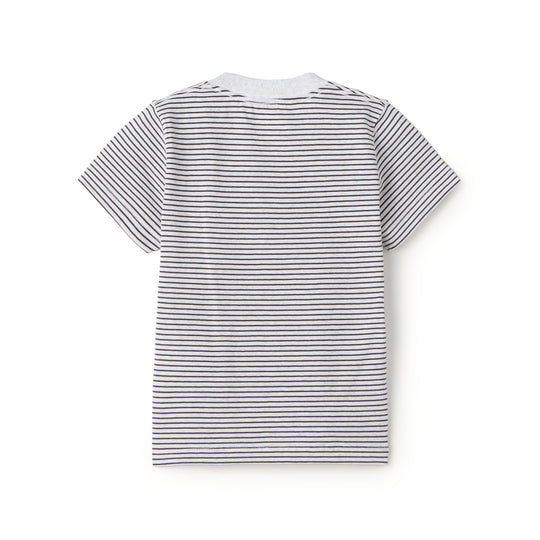 Kids' Short Sleeve Pocket T-Shirt Stripe