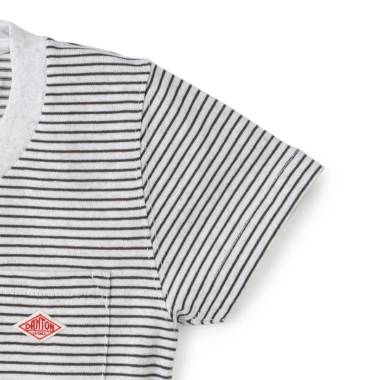 Kids' Short Sleeve Pocket T-Shirt Stripe