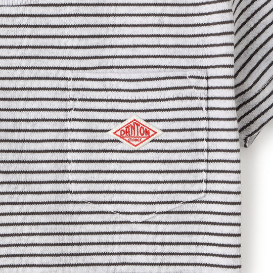 Kids' Short Sleeve Pocket T-Shirt Stripe
