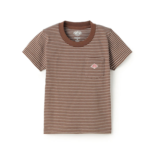 Kids' Short Sleeve Pocket T-Shirt Stripe