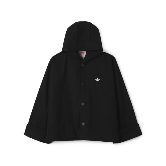 Women's Wool Like Insulation Hooded Wide Jacket