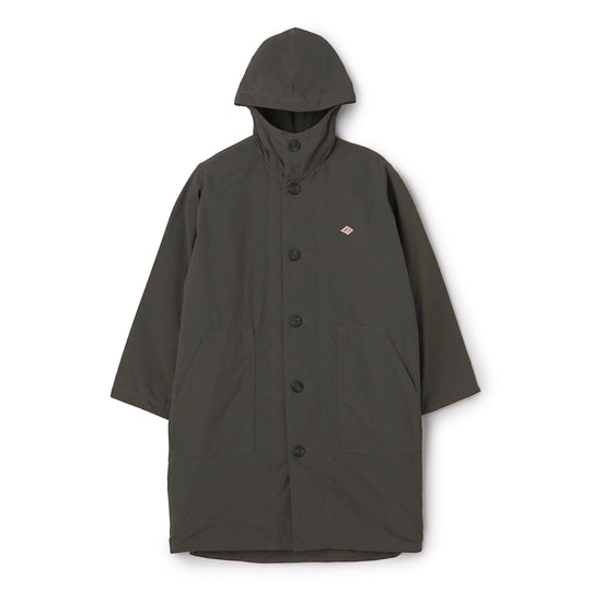 Women's  Peach Taffeta Insulation Hooded Coat