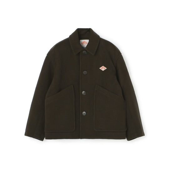 Women's Wool Melton Coverall Jacket