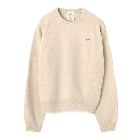 Women's Lambswool Crew Neck Knit Pullover