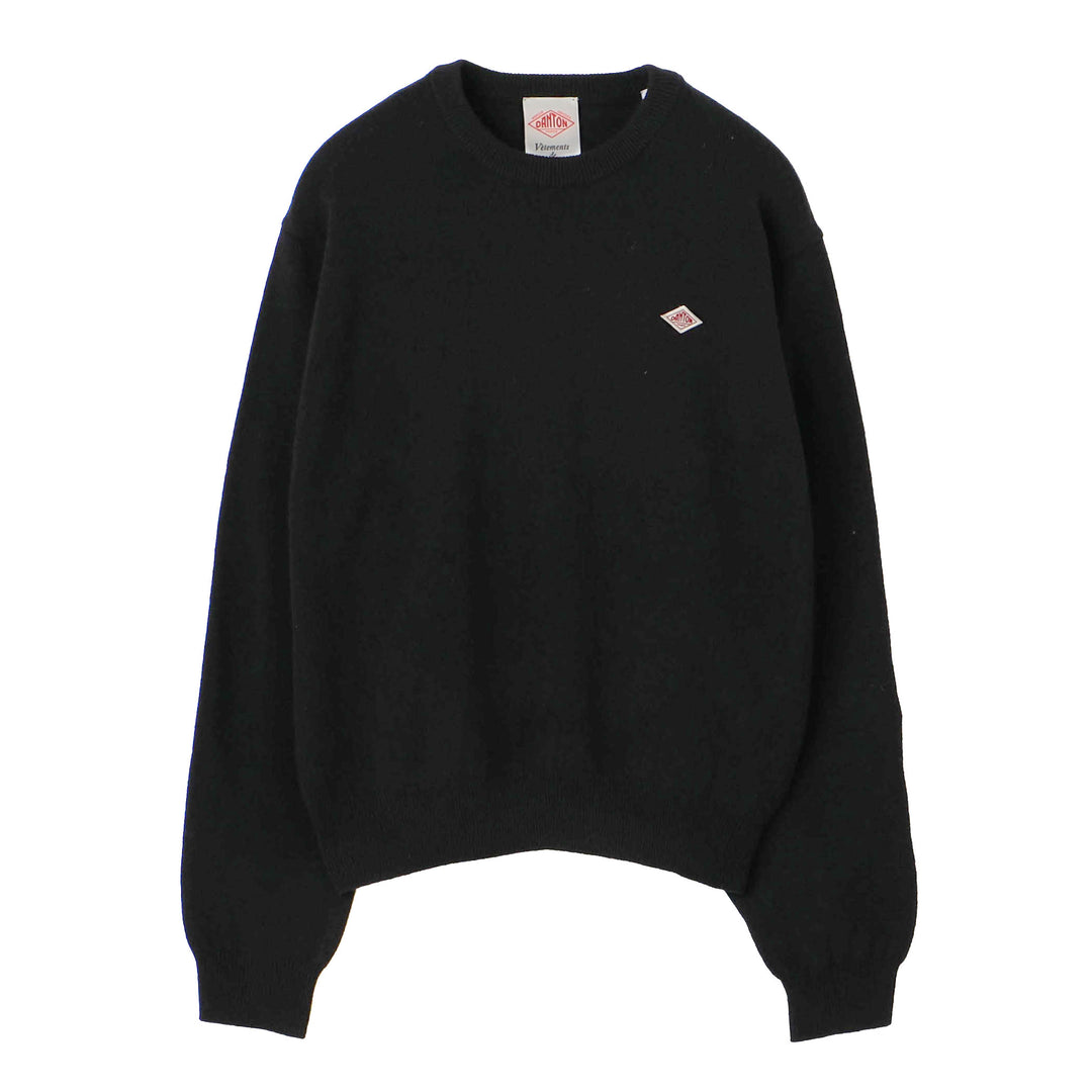 Women's Lambswool Crew Neck Knit Pullover