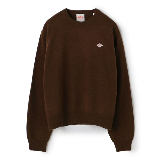 Women's Lambswool Crew Neck Knit Pullover
