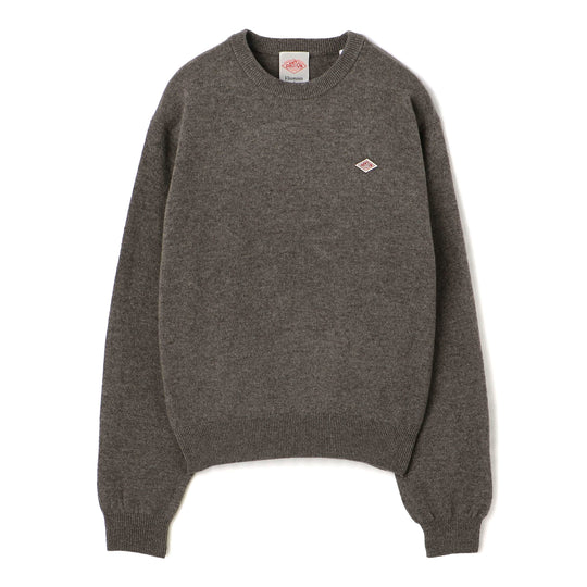 Women's Lambswool Crew Neck Knit Pullover