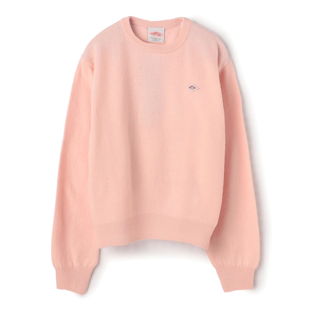 Women's Lambswool Crew Neck Knit Pullover