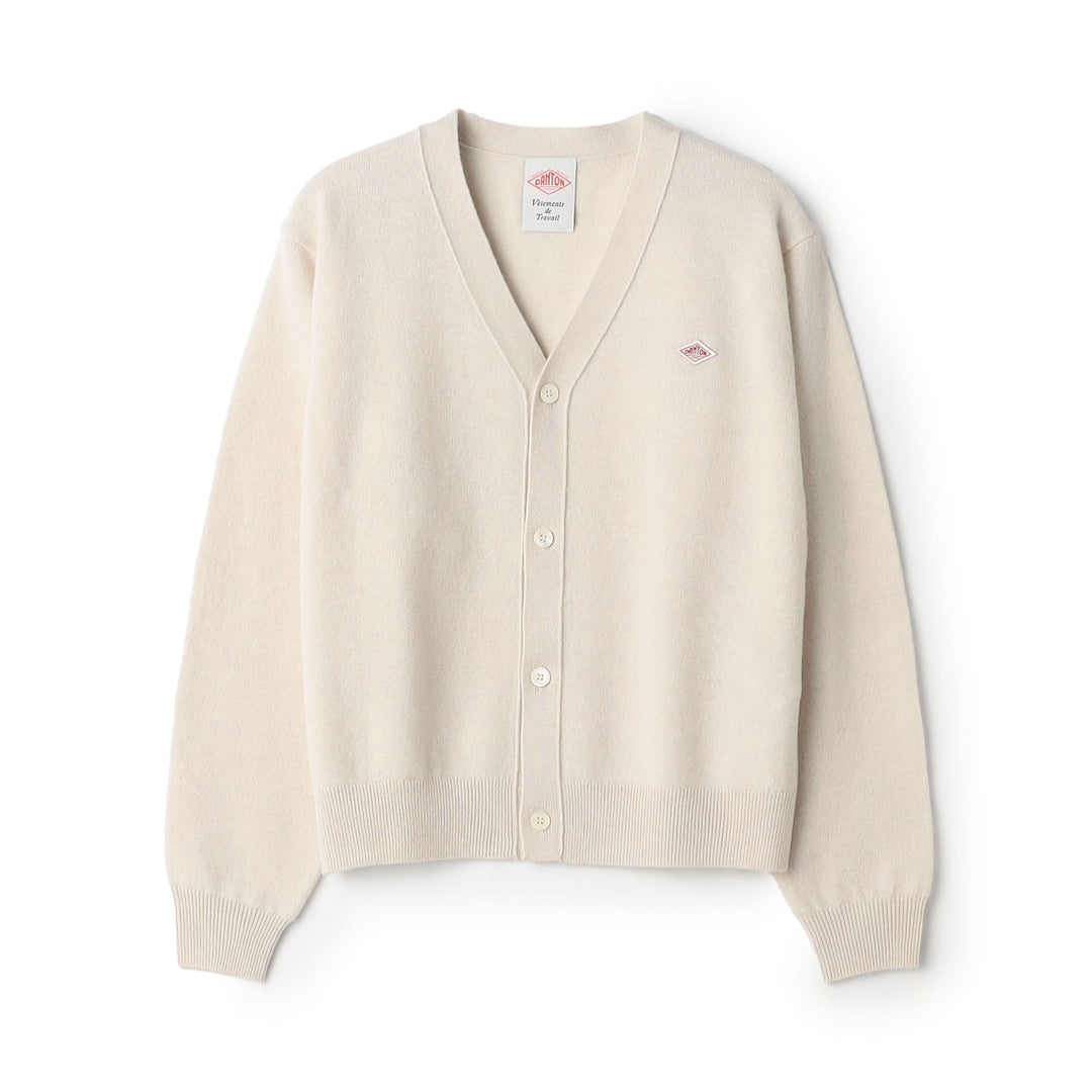 Women's Lambswool V-Neck Knit Cardigan