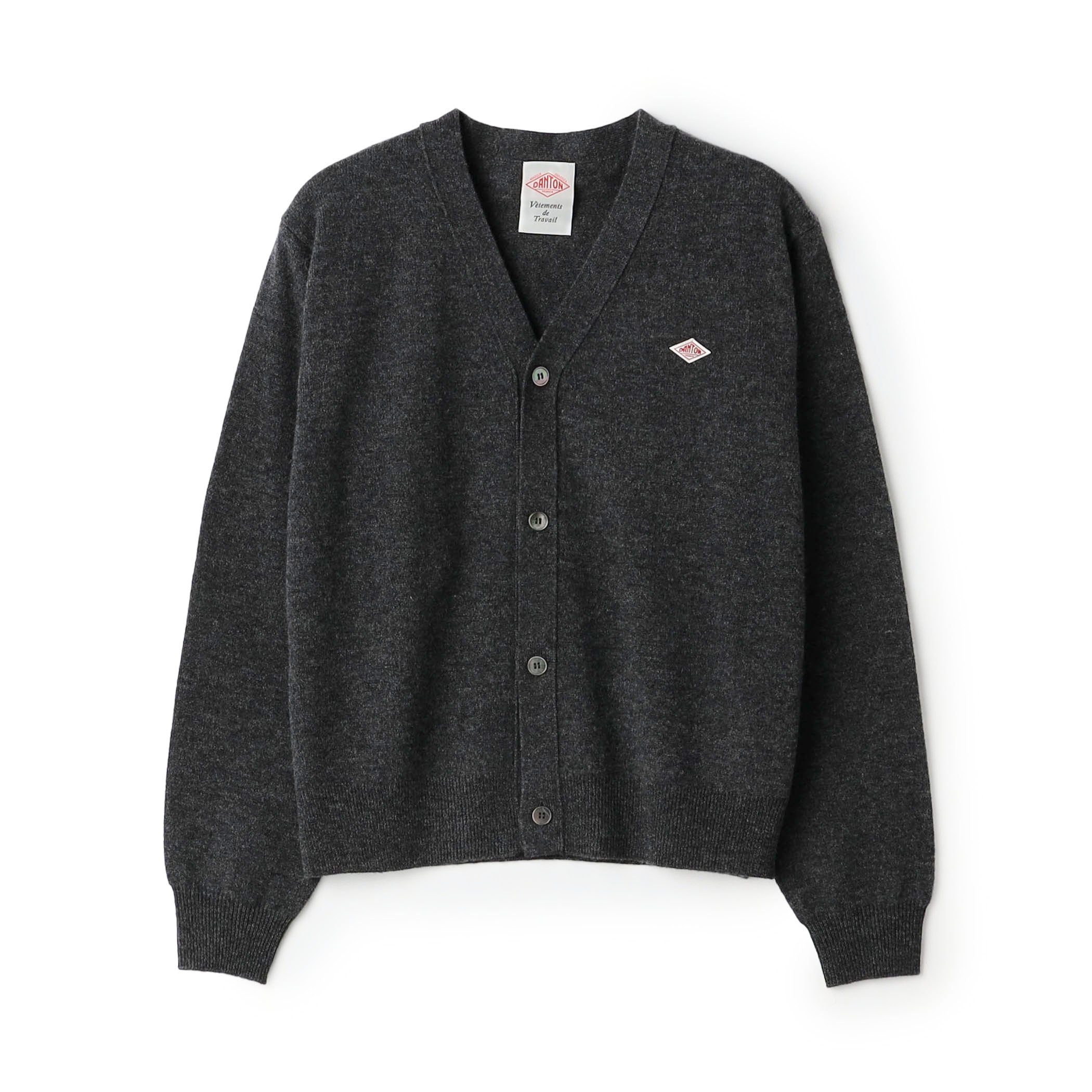 Women's Lambswool V-Neck Knit Cardigan – DANTON