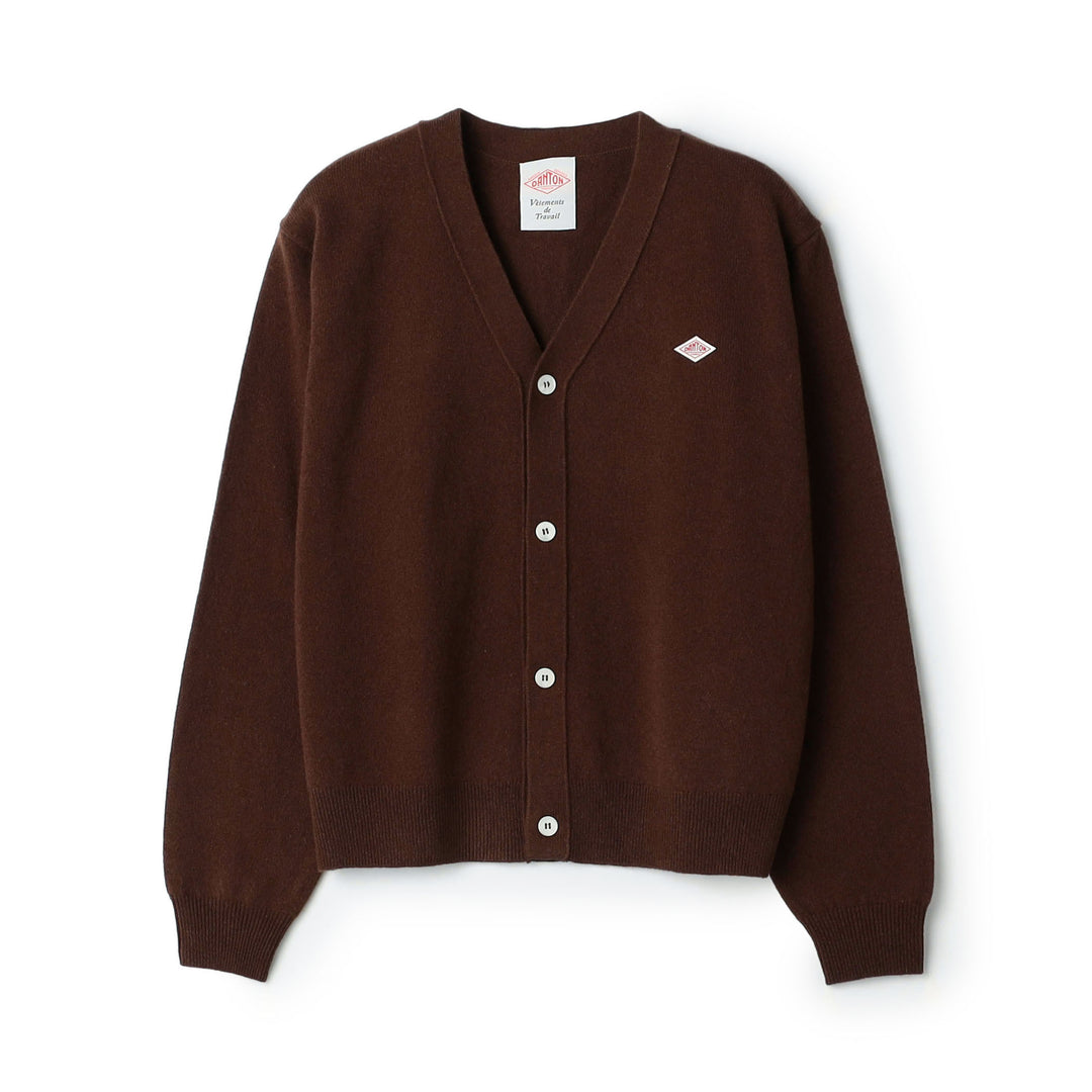 Women's Lambswool V-Neck Knit Cardigan