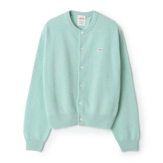 Women's Lambswool Crew Neck Knit Cardigan