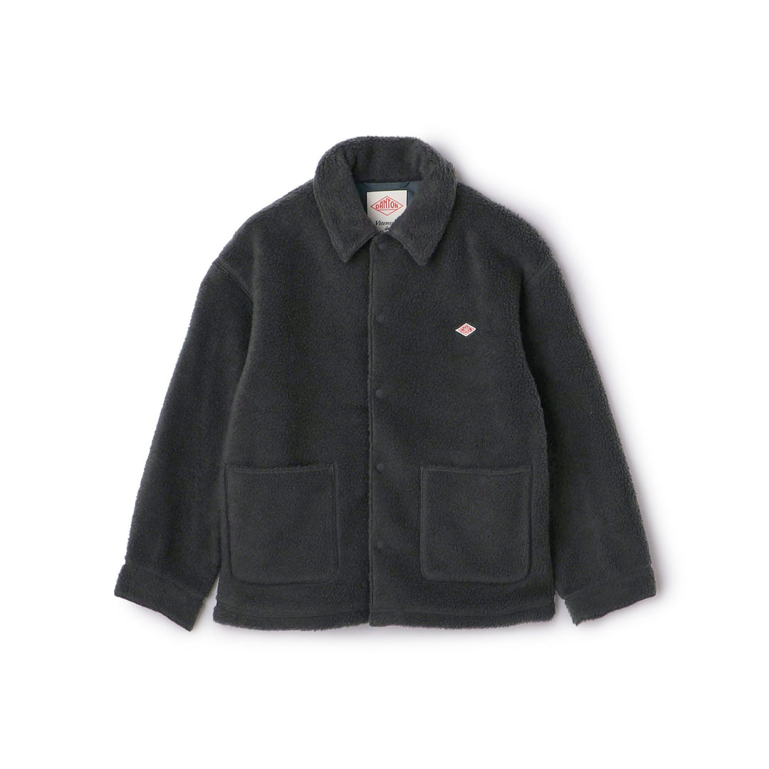 Women's Double Face Boa Coverall Jacket