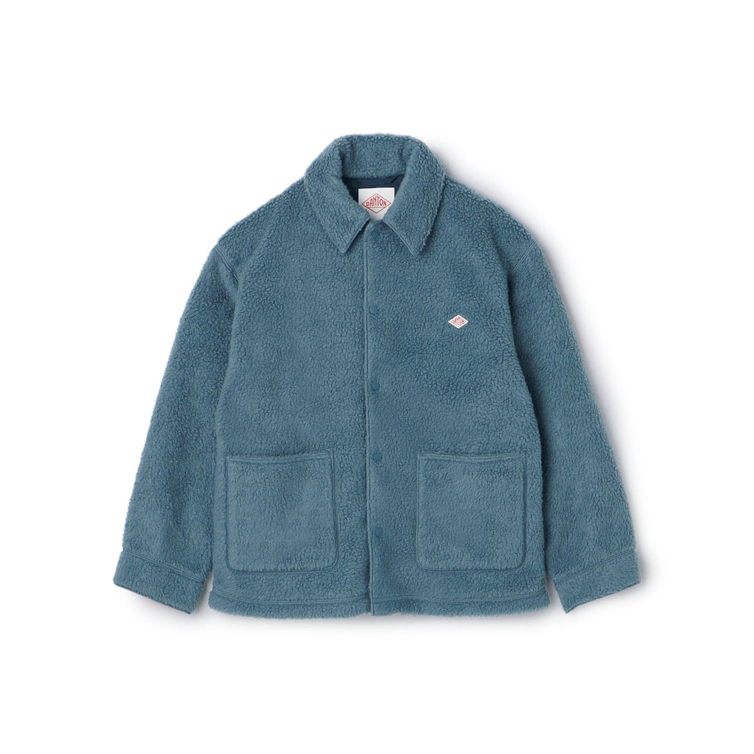 Women's Double Face Boa Coverall Jacket