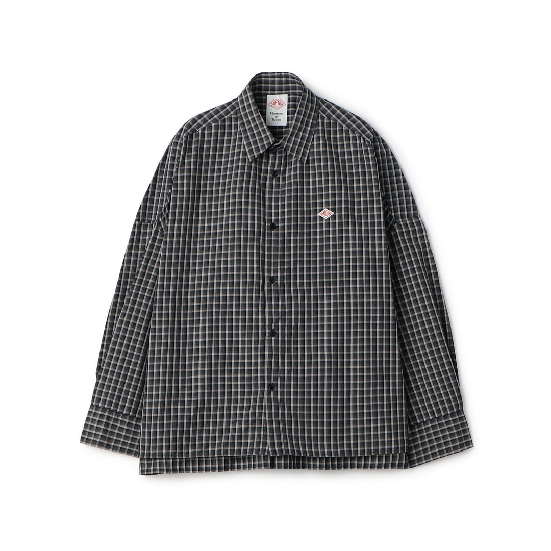 Women's Nylon Regular Collar Shirt