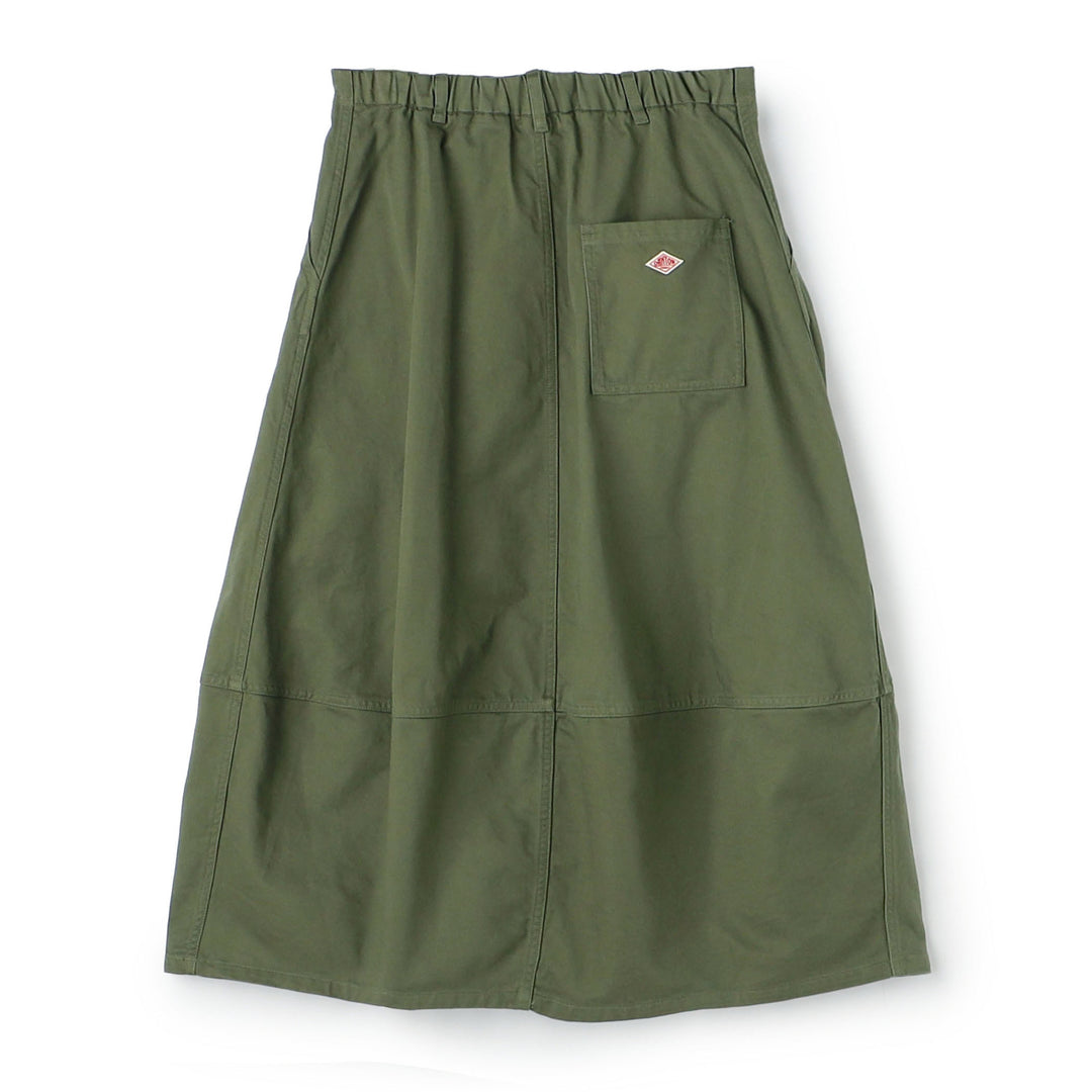 Women's Back Satin Cocoon Skirt