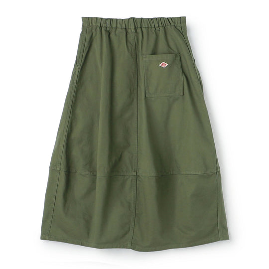 Women's Back Satin Cocoon Skirt