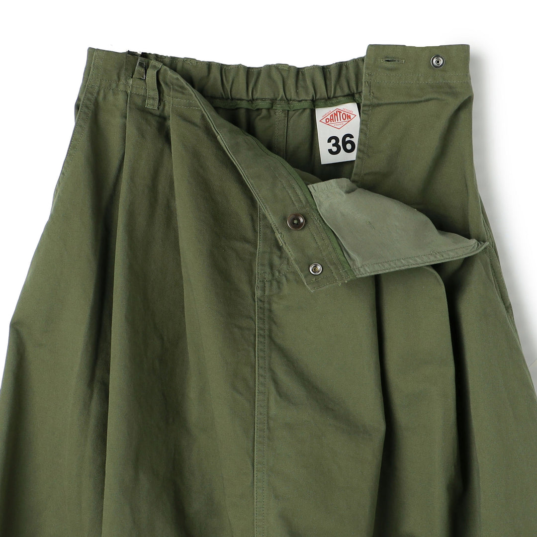 Women's Back Satin Cocoon Skirt