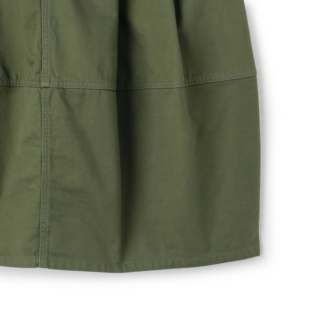 Women's Back Satin Cocoon Skirt