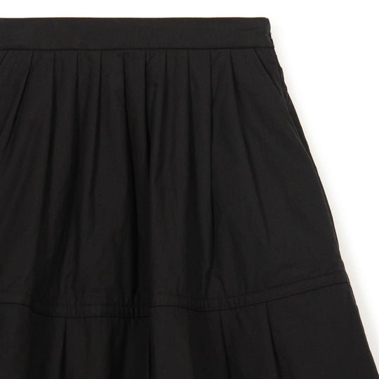 DANTON × eunoia - Tuck Padding Skirt