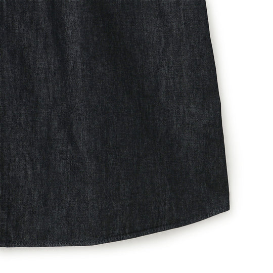 Women's Denim Dungaree Classic Collar Dress