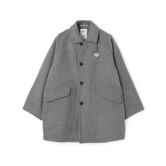 Men's Wool Melton Half Coat