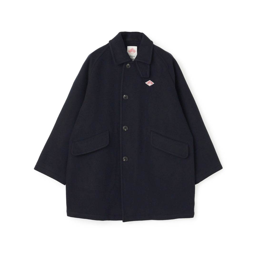 Men's Wool Melton Half Coat