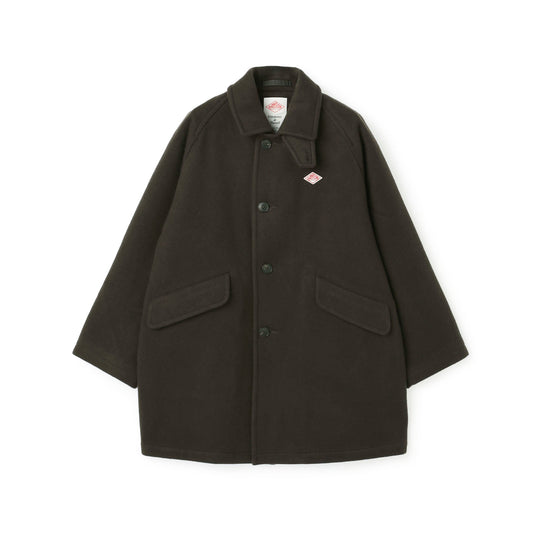 Men's Wool Melton Half Coat